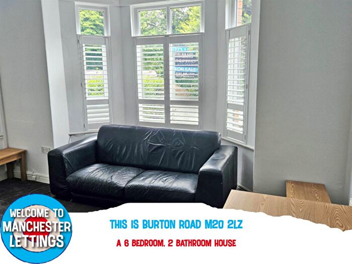 6 Bedroom End Of Terrace House To Rent In Burton Road Manchester, M20