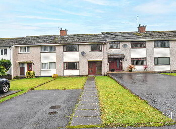 3 Bedroom Mid Terraced House For Sale In Hillview, Antrim, BT41
