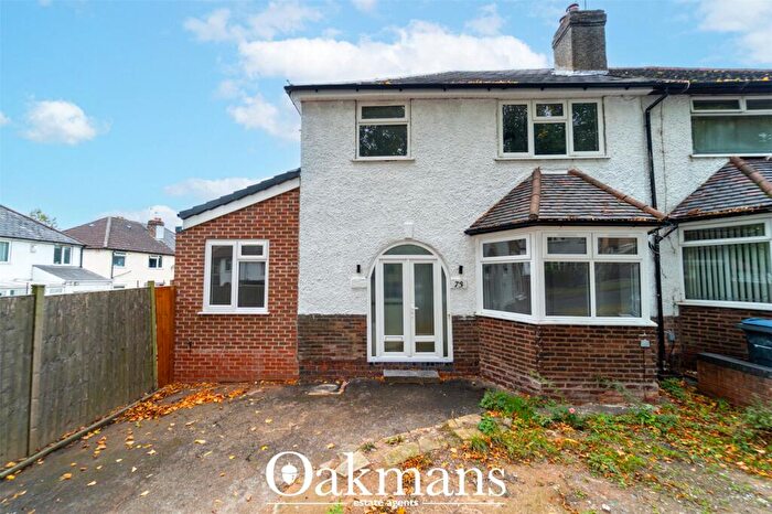 3 Bedroom Semi Detached House For Sale In Burnaston Road, Birmingham, West Midlands, B28