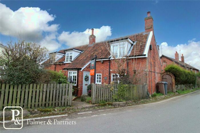 2 Bedroom Semi-Detached House For Sale In Church Road, Little Glemham, Woodbridge, Suffolk, IP13
