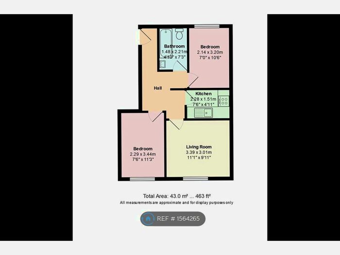 2 Bedroom Flat To Rent In Christchurch Road, Bournemouth, BH7