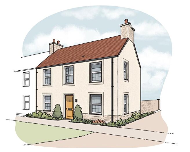 2 Bedroom Semi-Detached House For Sale In Spa Gardens, Gainford (The Burn), DL2