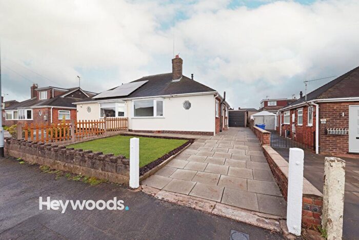 2 Bedroom Semi-Detached Bungalow For Sale In Fearns Avenue, Bradwell, Newcastle Under Lyme, ST5