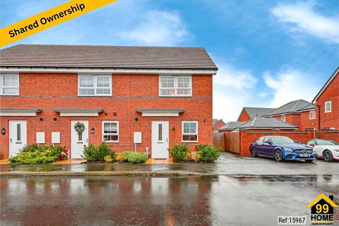 2 Bedroom End Of Terrace House For Sale In Mansell Avenue, Lichfield, United Kingdom, WS13