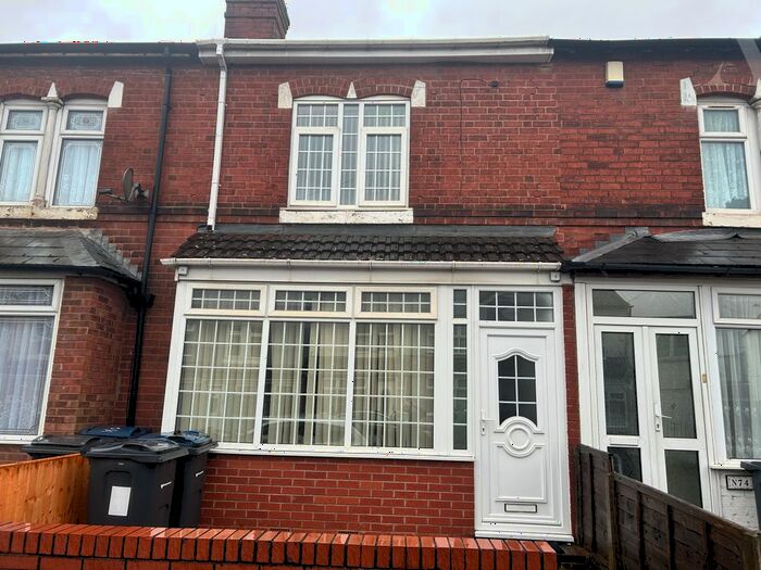 3 Bedroom Terraced House To Rent In Sladefield Road, Birmingham, West Midlands, B8