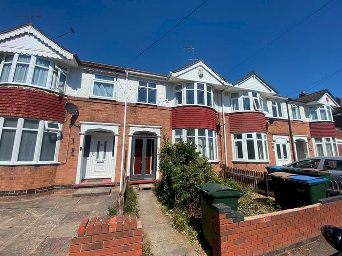 3 Bedroom Terraced House To Rent In Foxford Crescent, Aldermans Green, Coventry, CV2