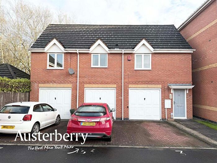 2 Bedroom Mews For Sale In Watermills Close, Norton Chase, Stoke-On-Trent, Staffordshire, ST6