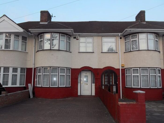 3 Bedroom Terraced House To Rent In Keble Close, Northolt, Middlesex, UB5