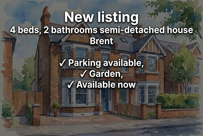 4 Bedroom Semi Detached House To Rent In Sudbury Court Road, Sudbury, Wembley, HA1