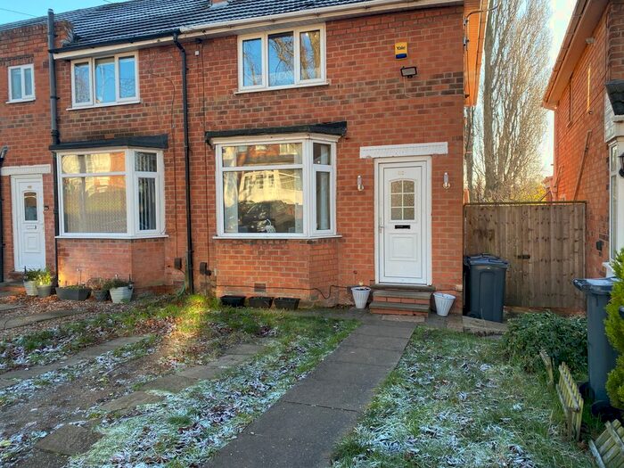 2 Bedroom End Of Terrace House To Rent In Birkenshaw Road, Great Barr, Birmingham, B44