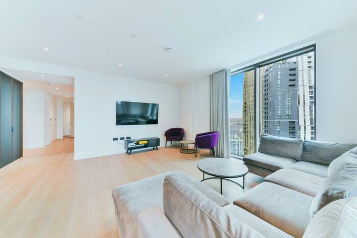 3 Bedroom Flat To Rent In The Modern, Embassy Gardens, London, SW11