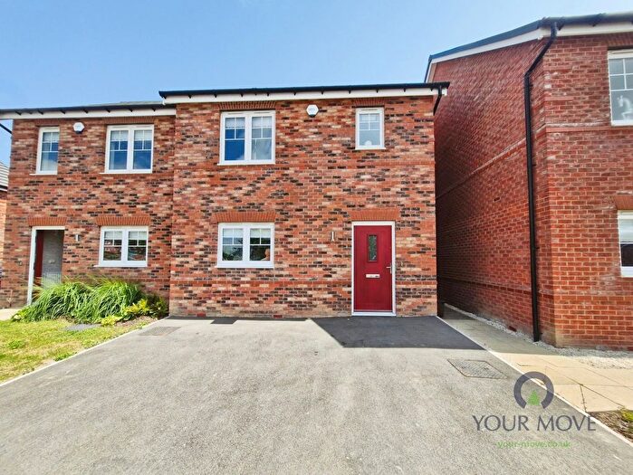3 Bedroom Semi-detached House For Sale In Moonstone Way, Newhall, Swadlincote, Derbyshire, DE11