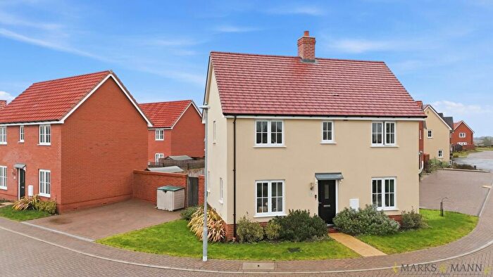 3 Bedroom Detached House For Sale In Queens Road, Bacton, IP14