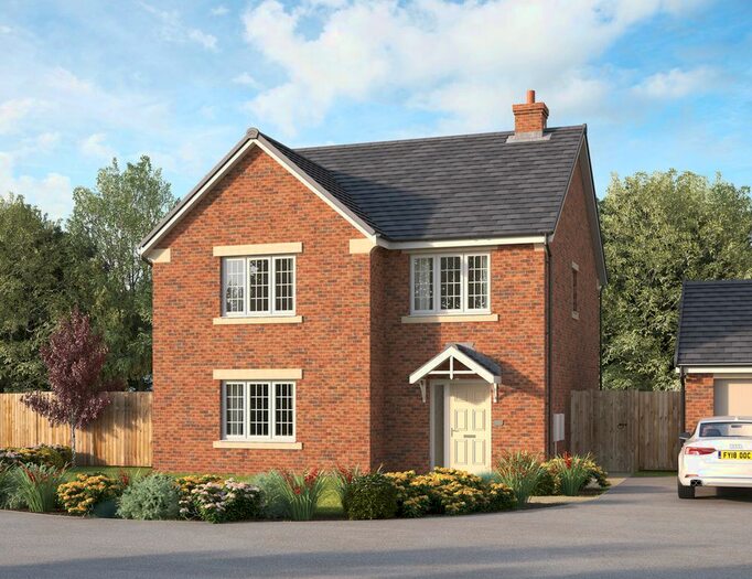 4 Bedroom Detached House For Sale In "The Silkwood" At Kirk Hammerton Lane, Green Hammerton, York, YO26