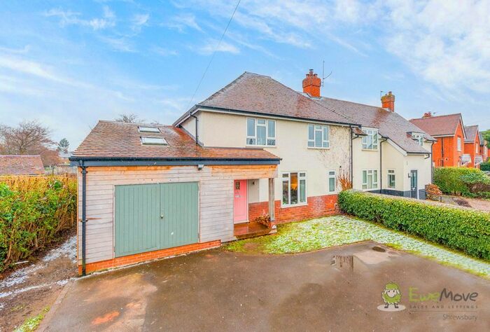3 Bedroom Semi-Detached House For Sale In Lansdowne Road, Bayston Hill, Shrewsbury, SY3