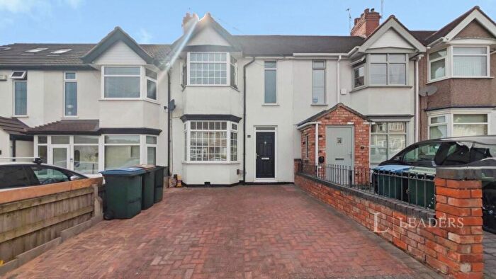 2 Bedroom Terraced House To Rent In Fraser Road, Coventry, West Midlands, CV6