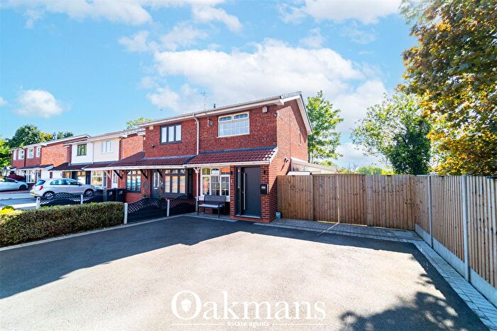 2 Bedroom End Of Terrace House For Sale In Mortimers Close, Birmingham, West Midlands, B14