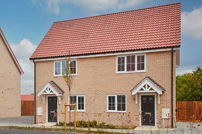 2 Bedroom Semi-Detached House For Sale In "The Cartwright" At Norton Road, Thurston, Bury St. Edmunds, IP31