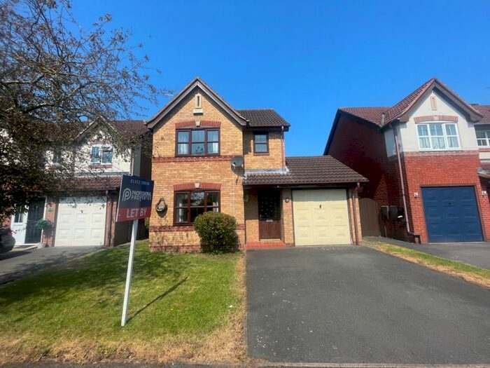 3 Bedroom Detached House To Rent In Tawny Way, Littleover, Derby, Derbyshire, DE23