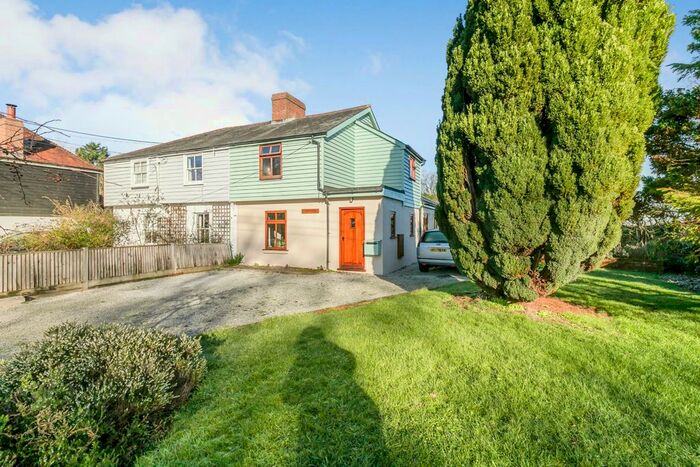 2 Bedroom Semi-Detached House For Sale In St. Patricks, Chitcombe Road, Broad Oak, Rye, TN31