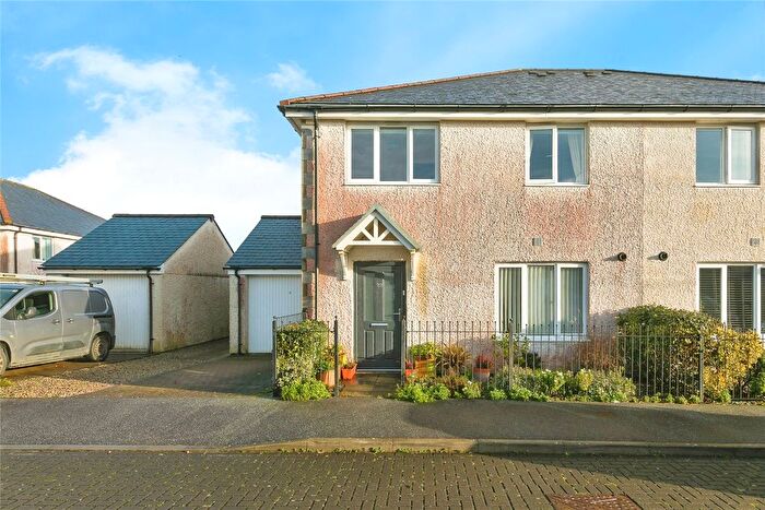 4 Bedroom Semi Detached House For Sale In Penwethers Crescent, Truro, Cornwall, TR1