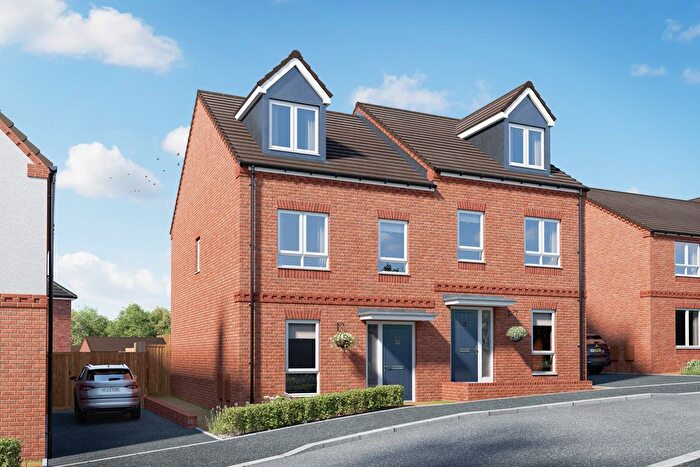 3 Bedroom Semi-Detached House For Sale In "The Owlton - Plot " At Church Rise, Ipsley Church Lane, Redditch, B98
