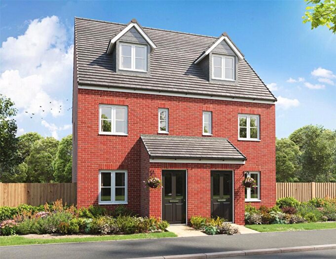 3 Bedroom Terraced House For Sale In Plot, The Saunton, Mill Gardens, Willand Road, Cullompton, Devon, EX15