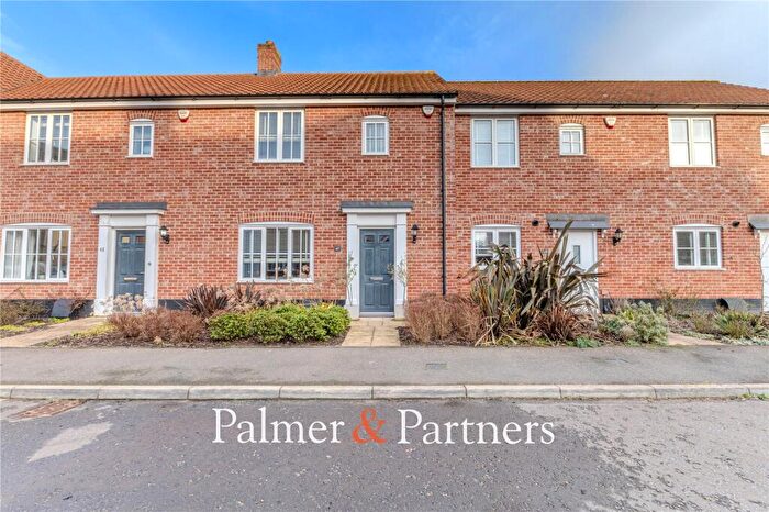 3 Bedroom Terraced House For Sale In Bibbys Way, Framlingham, Woodbridge, Suffolk, IP13