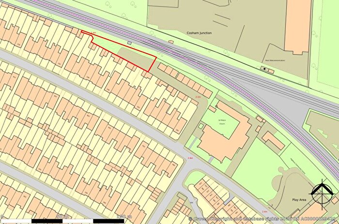Land For Sale In Land To Rear Of Hawthorn Crescent, Cosham, Hampshire, PO6