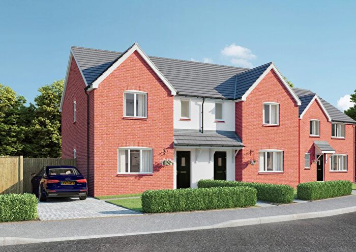 3 Bedroom Semi-detached House For Sale In The Bewdley (Semi-Detached), Faraday Gardens, Madley, Herefordshire, HR2