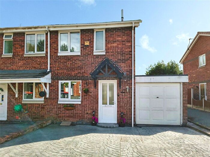 2 Bedroom Semi Detached House For Sale In Boscobel Close, Stirchley, Telford, Shropshire, TF3