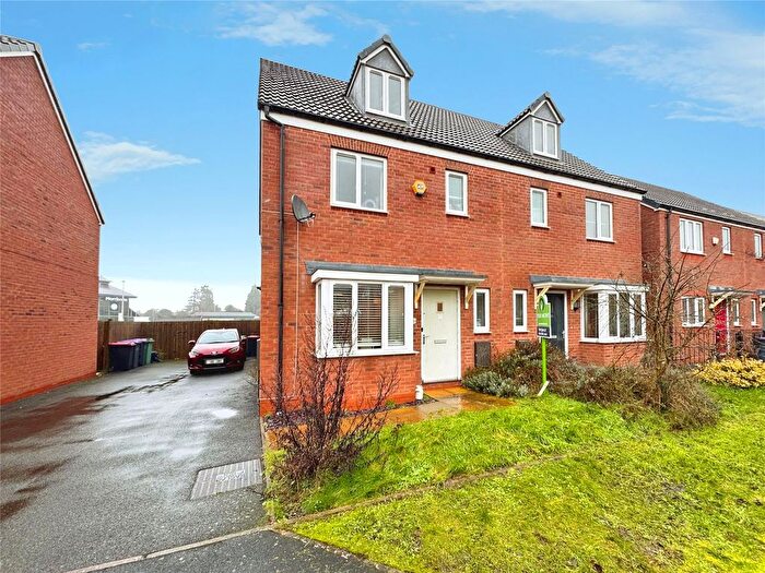 4 Bedroom Semi Detached House For Sale In Brambles Walk, Wellington, Telford, Shropshire, TF1