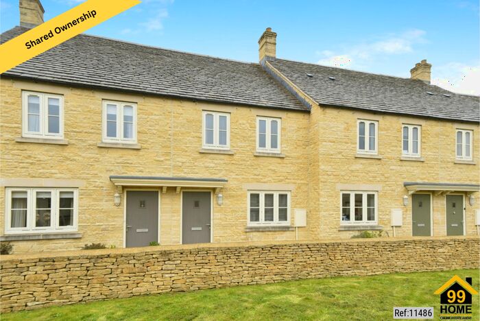 2 Bedroom Terraced House For Sale In Clappen Close, Cirencester, Gloucestershire, GL7
