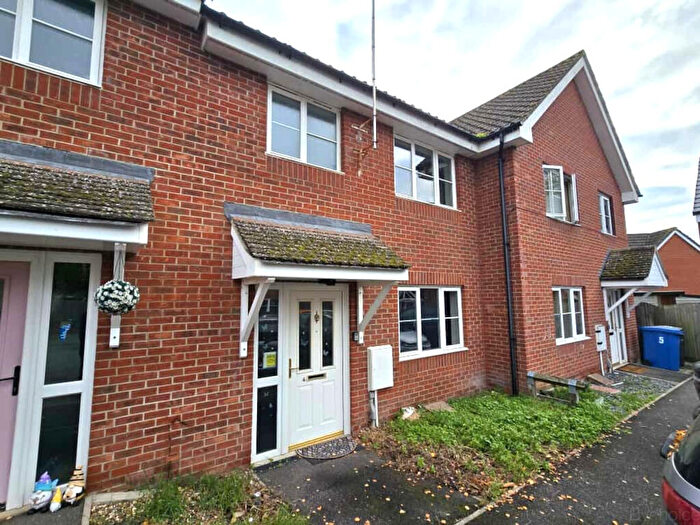 2 Bedroom Terraced House For Sale In Carpenter Close, Ixworth, Bury St. Edmunds, Suffolk, IP31