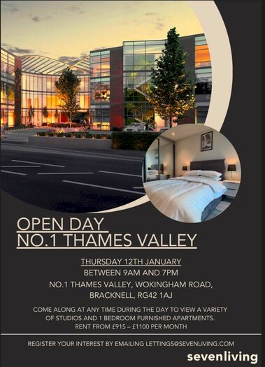 Studio To Rent In One Thames Valley, Wokingham Road, Bracknell, Berkshire, , United Kingdom, RG42