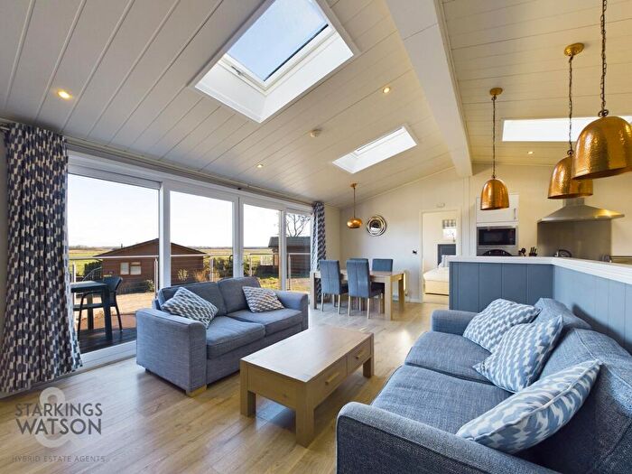 2 Bedroom Lodge For Sale In Staithe Road, Burgh St. Peter, Beccles, NR34