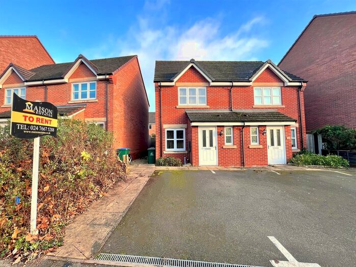 2 Bedroom Semi Detached House To Rent In Humber Rd, New Stoke Village, Coventry, CV3