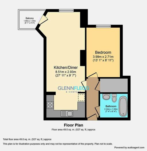 1 Bedroom Flat To Rent In The Junction, Central Slough, SL2