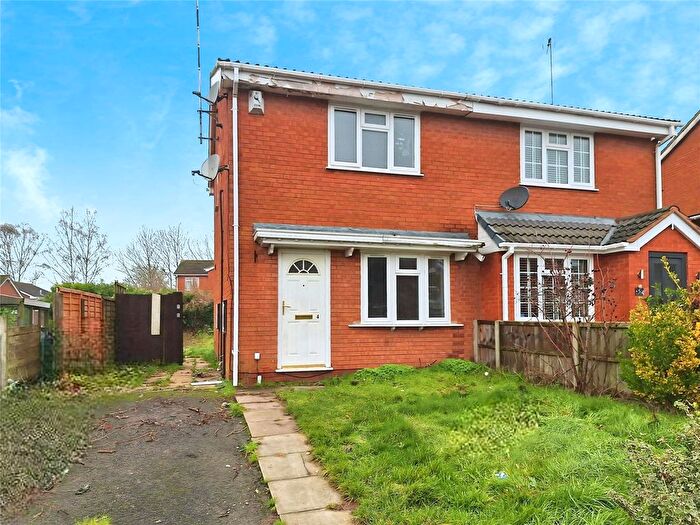 2 Bedroom Semi Detached House For Sale In Auden Close, Galley Common, Nuneaton, Warwickshire, CV10