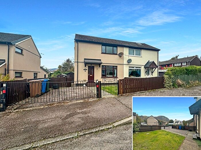 1 Bedroom Semi-Detached House For Sale In Grant Place, Claggan, Fort William, Inverness-Shire, PH33