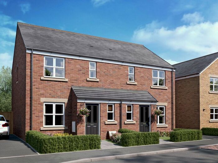 3 Bedroom Semi-Detached House For Sale In "The Hanbury" At Carn Y Cefn, Ebbw Vale, NP23