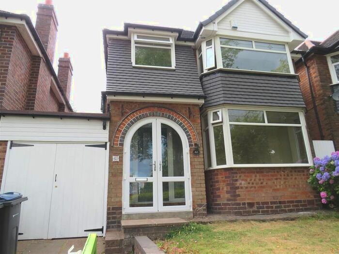 3 Bedroom Property To Rent In Edenhall Road, Quinton, Birmingham, B32