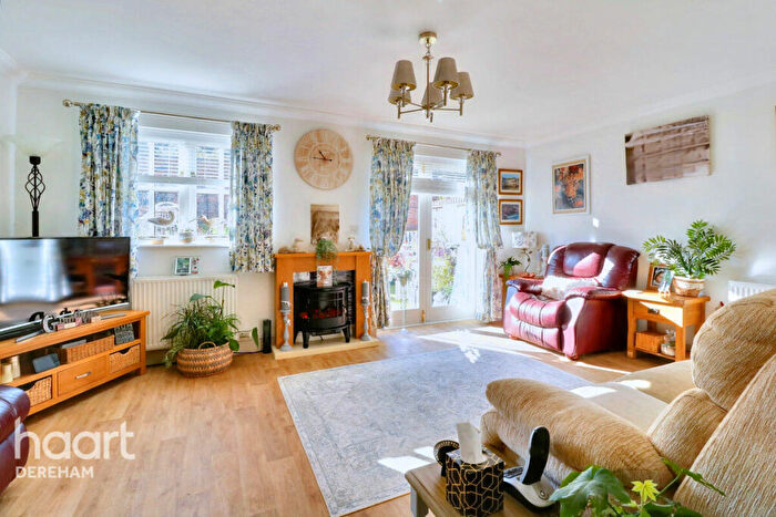 2 Bedroom Terraced House For Sale In Bilney Mews, Dereham, NR20