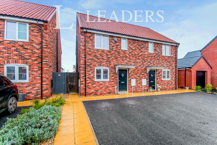 3 Bedroom Terraced House To Rent In Wildflower Close, Hallgate, Holbeach, PE12