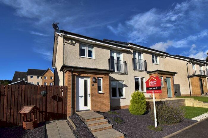 3 Bedroom Semi-Detached House For Sale In Papstone Place, Kilsyth, G65