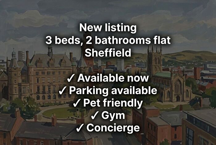 3 Bedroom Flat To Rent In Thomas Street, Sheffield, S3