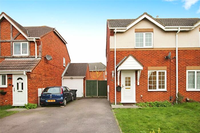 2 Bedroom Semi-Detached House To Rent In Prudden Close, Elstow, Bedford, Bedfordshire, MK42