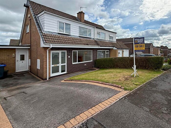 3 Bedroom Semi-Detached House For Sale In Tower Close, Brown Lees, Stoke-On-Trent, ST8