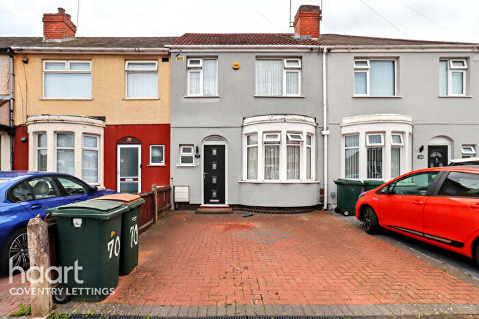 3 Bedroom Terraced House To Rent In Dunster Place, Coventry, CV6