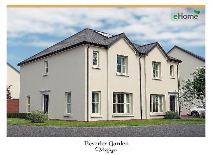 3 Bedroom Semi-Detached House For Sale In The Alloway (Type B), Beverley Garden Village, Newtownards, BT23